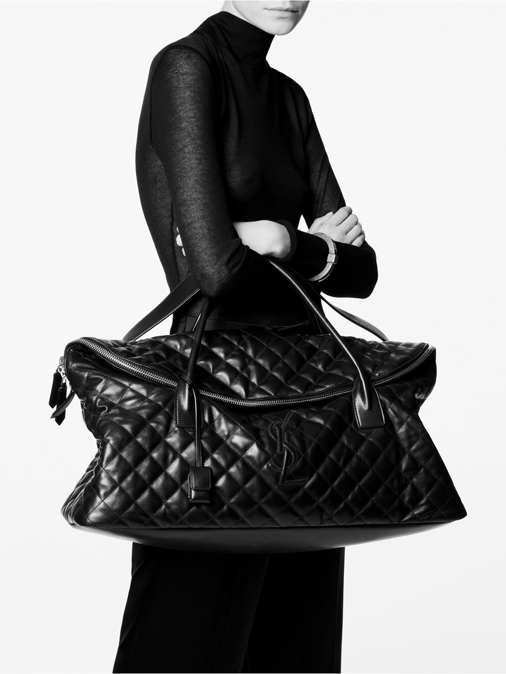 **BRAND NEW YSL LEATHER TRAVEL BAG**